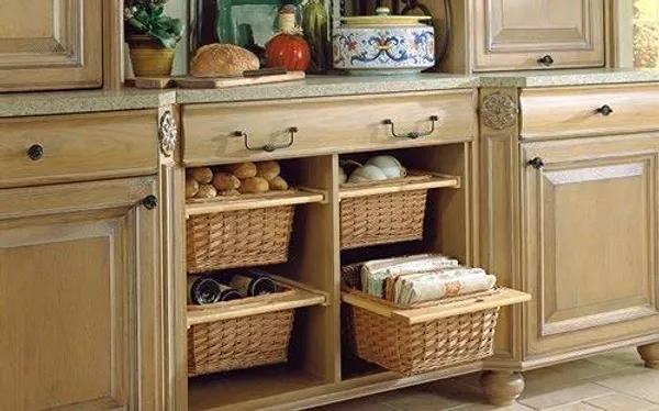 Brown_Pvc_Wicker_Basket_For_Modular_Kitchen_-_,_Pull_Out_Pvc_Wicker_Basket_For_Kitchen_450Mm_Cabinet,_Vegetables_&_Fruits_Storage_Water-Resistant