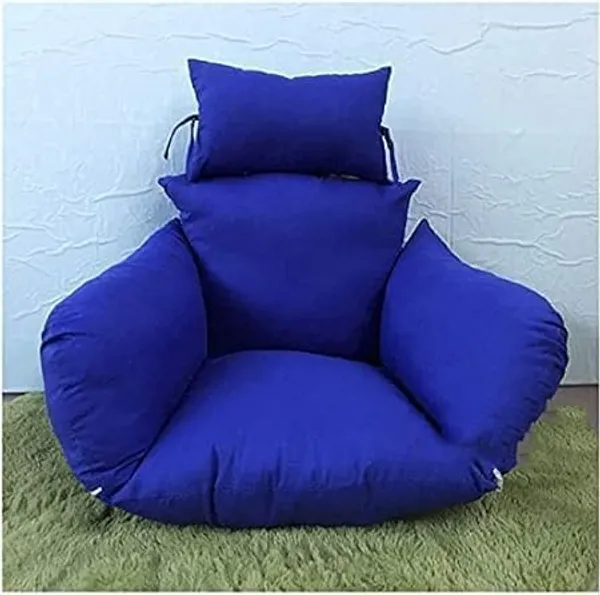 Blue_Microfibre_Cushion_For_Hanging_Basket_Swing_Chair_For_Outdoor_Egg_Swing_Chair_Garden_Swing,_Seat_Padded_Pillow_Polyester_Designer_Cushion