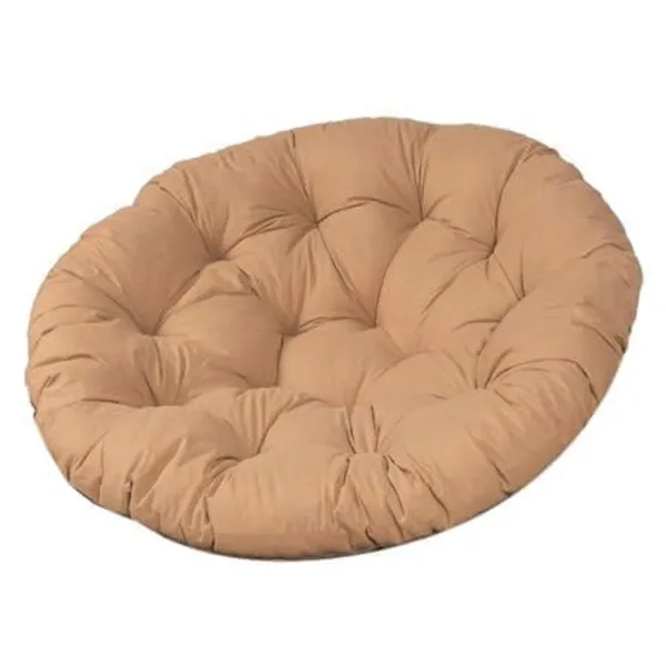 Beige_Microfibre_Cushion_For_Hanging_Basket_Round_Shape_Swing_Chair_Cushions_For_Outdoor_Egg_Swing_Chair_Garden_Swing,_Seat_Padded_Pillow_Cushion