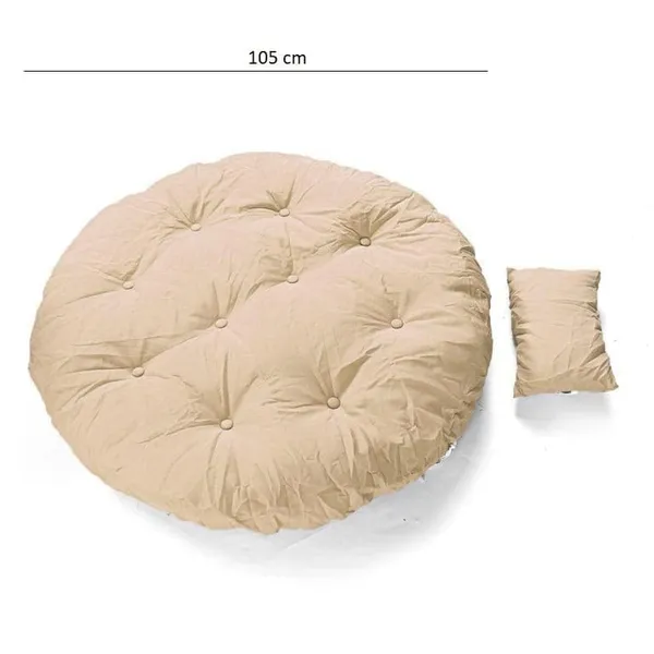 Beige_Microfibre_Cushion_For_Hanging_Basket_Round_Shape_Swing_Chair_Cushions_For_Outdoor_Egg_Swing_Chair_Garden_Swing,_Seat_Padded_Pillow_Cushion