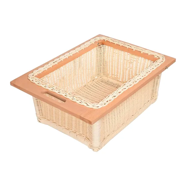 Beige_Pvc_Wicker_Basket_For_Modular_Kitchen_Cabinet_|_For_Fruit_&_Vegetables_Storage