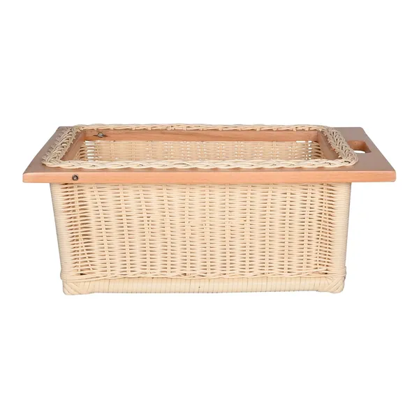 Beige_Pvc_Wicker_Basket_For_Modular_Kitchen_Cabinet_|_For_Fruit_&_Vegetables_Storage