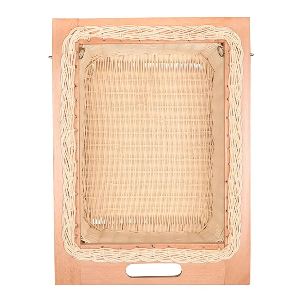 Beige_Pvc_Wicker_Basket_For_Modular_Kitchen_Cabinet_|_For_Fruit_&_Vegetables_Storage