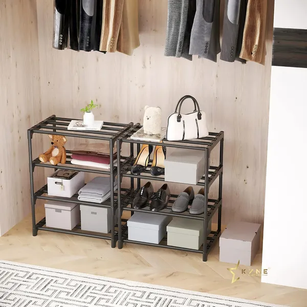 Black_Multipurpose_Plastic_Shoe_Rack_For_Home_–_4_Layer_Foldable_Shoe_Organizer_Lightweight_&_Space-Saving_Shoe_Stand_For_Entryway,_Hall,_Bedroom