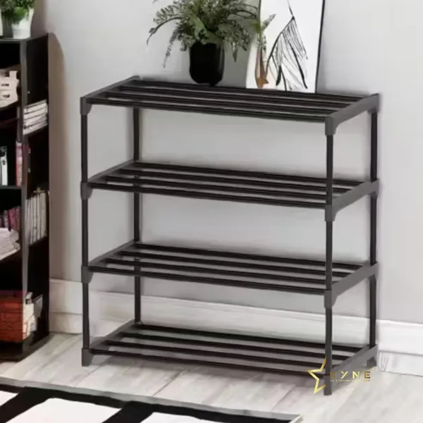 Black_Shoe_Rack_4_Tier_Shoe_Rack_With_Shelf,_Folding_Shoe_Rack_For_Bedroom,_Living_Room,_Entryway,_,_Shoerack,_Footwear_Stand_For_Home,_Shoe_Rack_Plastic,_Shoe_Rack_With_4_Layer