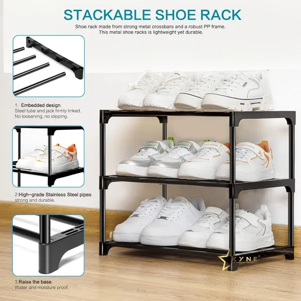 Black_Shoe_Rack_For_Home_3_Tier_Plastic_Shoe_Stand_Multipurpose_Foldable_&_Stackable_Shoe_Storage_Organizer_Lightweight_Durable_Shoes_Rack_For_Bedroom,_Entryway,_Hallway_Furniture