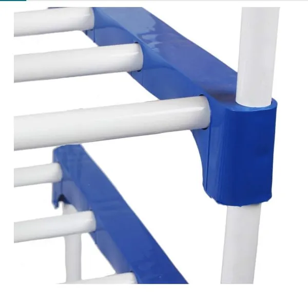 White_&_Blue_Shoe_Rack_For_Home_|_3_Tier_Plastic_Shoe_Stand__For_Bedroom,_Entryway,_Hallway_Furniture