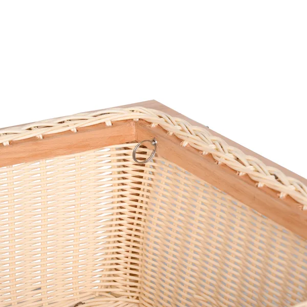 PVC_Wicker_Basket_for_Modular_Kitchen,_Stylish_&_Durable_Storage_Organizer_for_Cabinets_&_Drawers_(Beige)