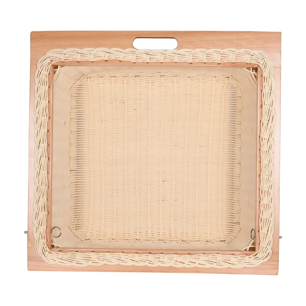 PVC_Wicker_Basket_for_Modular_Kitchen,_Stylish_&_Durable_Storage_Organizer_for_Cabinets_&_Drawers_(Beige)