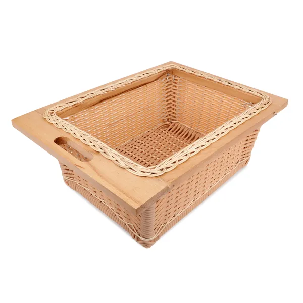 PVC_Wicker_Basket_for_Modular_Kitchen_-_Brown,_Pull_Out_PVC_Wicker_Basket_for_Kitchen_Cabinet,_Vegetables_&_Fruits_Storage