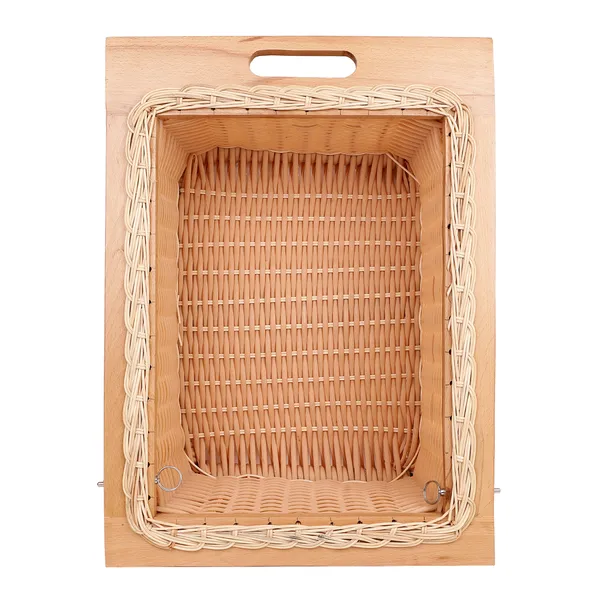 PVC_Wicker_Basket_for_Modular_Kitchen_-_Brown,_Pull_Out_PVC_Wicker_Basket_for_Kitchen_Cabinet,_Vegetables_&_Fruits_Storage