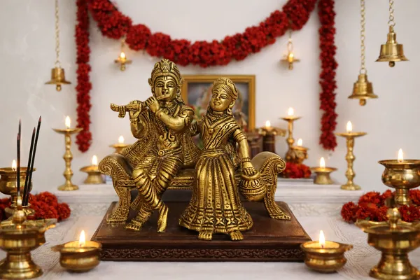 Golden_Radha_Krishna_Brass_Idol_Sitting_On_Bench_Decorative_Statue_Showpiece_Finish_15Cm_X_16Cm_weight_-1.3kg