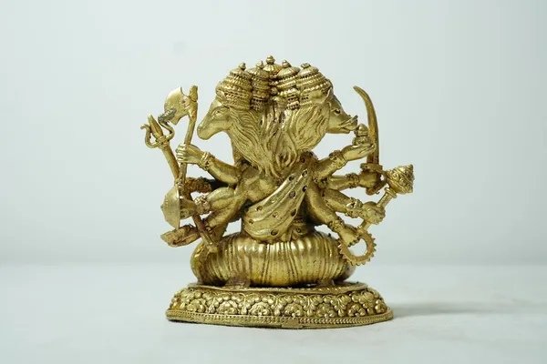 Rahadecor_Shri_Panchmukhi_Hanuman_Ji_Idol_-_Divine_Statue_for_Strength,_Protection_||_Weight-120g,_Height-7,_Length-5