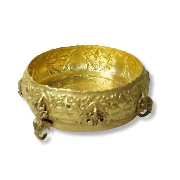 Ashtalakshmi_Design_Brass_Urli_Bowl_for_Home_Decor_Flower_Floating_Pooja_Decoration_|_Antique_Yellow_|_Height_10_cm_/_3.9_in_Diameter_24_cm_/_9.4_in_|_750_g