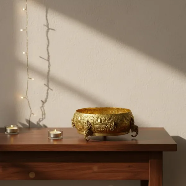 Ashtalakshmi_Design_Brass_Urli_Bowl_for_Home_Decor_Flower_Floating_Pooja_Decoration_|_Antique_Yellow_|_Height_10_cm_/_3.9_in_Diameter_24_cm_/_9.4_in_|_750_g