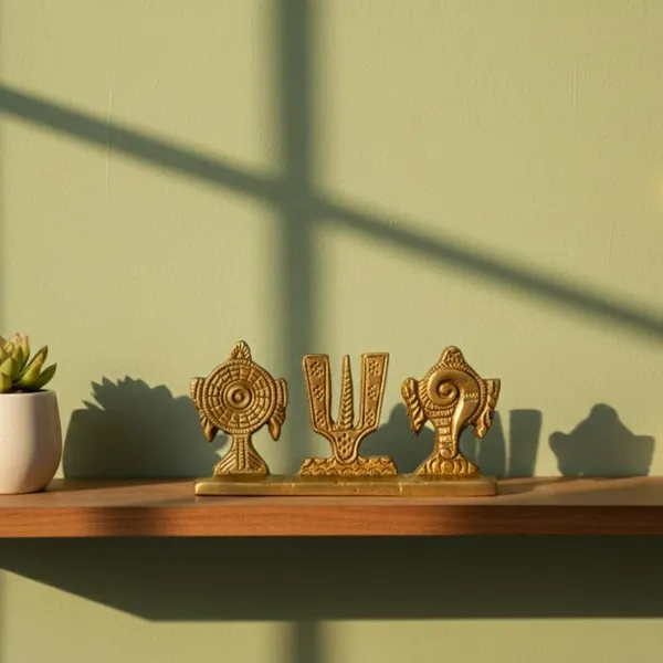Brass_Shankh_Chakra_Namah_Idol_Set_Antique_Pack_of_3_-_Size_5cm