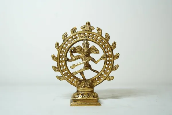 Rahadecor_Gold_Plated_Dancing_Shiva_Natraj_Statue_Figurine_for_Home_Decor_&_Spiritual_Gifts_-_Height_17cm_(6.7in)