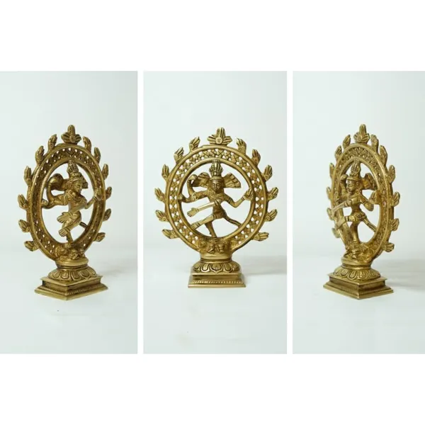 Rahadecor_Gold_Plated_Dancing_Shiva_Natraj_Statue_Figurine_for_Home_Decor_&_Spiritual_Gifts_-_Height_17cm_(6.7in)