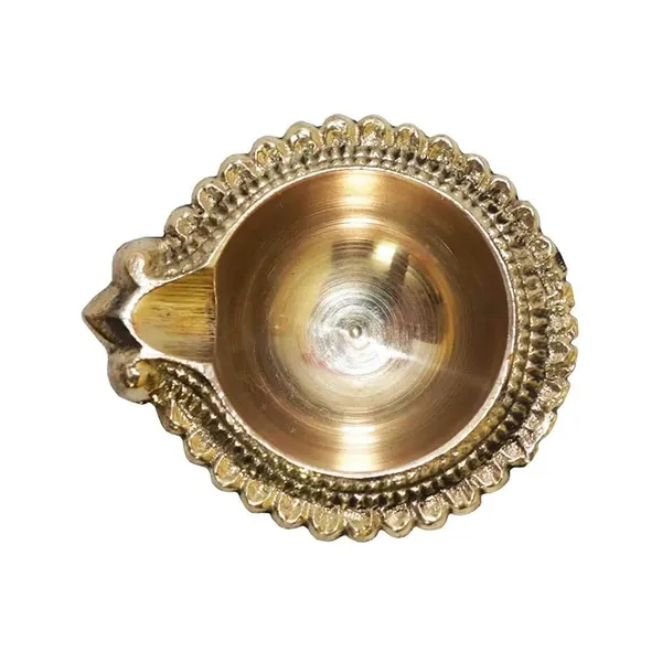Rahadecor_Brass_Dhan_Kuber_Diya(Set_of_5)_for_Daily_Pooja_-_Traditional_Kuber_Deepak_for_Home_&_Office_-_8cm_Length