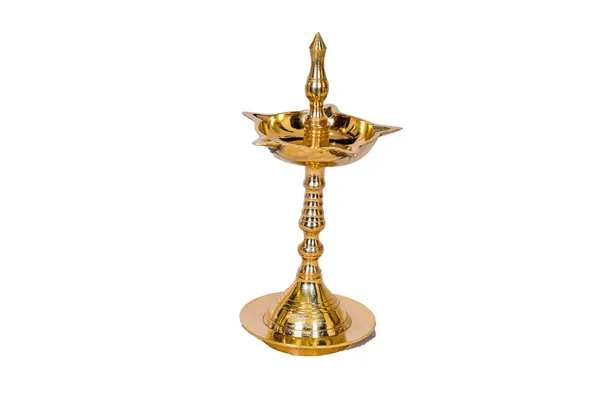 Kerala_Samai_Diya_5_Wick_Brass_Oil_Lamp_for_Pooja_Mandir_|_Traditional_Tall_Brass_Deepak_for_Diwali_Festival_Decor_|_Ghee_Oil_Lamp_|_13_cm_Height_95_g