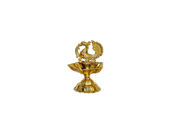 Peacock_Diya_5_Wick_Brass_Oil_Lamp_for_Home_Mandir_|_Peacock_Design_Kuthu_Vilakku_for_Diwali_Decoration_&_Gifting_|_Traditional_Brass_Deepak_|_8_cm_Height_65_g