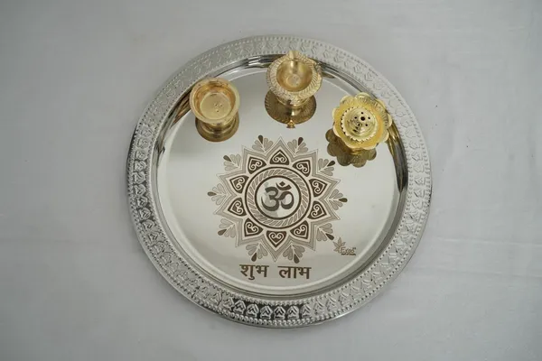 Golden_Tooton_Pooja_Thali_For_Worship_-_Colour_-_0.340_Kg_-_Dia_30_Cm_-_Flower-Design_Round_Bhog_Thali_For_Festivals_&_Temple_Use