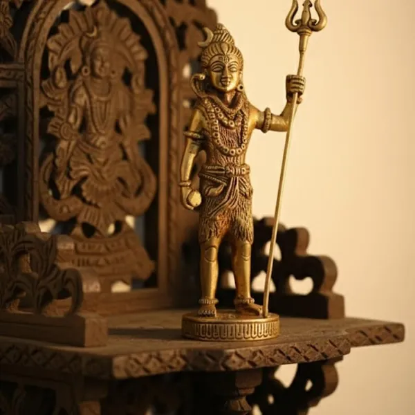 Golden_Brass_Bholenath_Lord_Shiva_Statue_-_0.765_Kg_-_H_17.2_Cm,_L_5.1_Cm,_B_5.1_Cm_-_Standing_With_Trishul_Mahakal_Murti_Mahadev_Figurines_Decorative_Showpiece