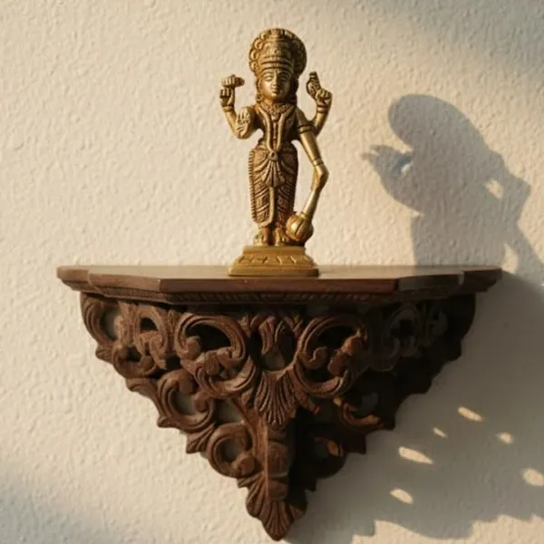 Golden_Brass_Vishnu_Ji_Standing_Murti_-_0.275_Kg_-_H_11_Cm,_L_4_Cm,_B_3.5_Cm_-_Lord_Vishnu_Bhagwan_Idol_Venkatesh_Statue_For_Lakshmi_Narayan_Temple_Office_Diwali_Pooja