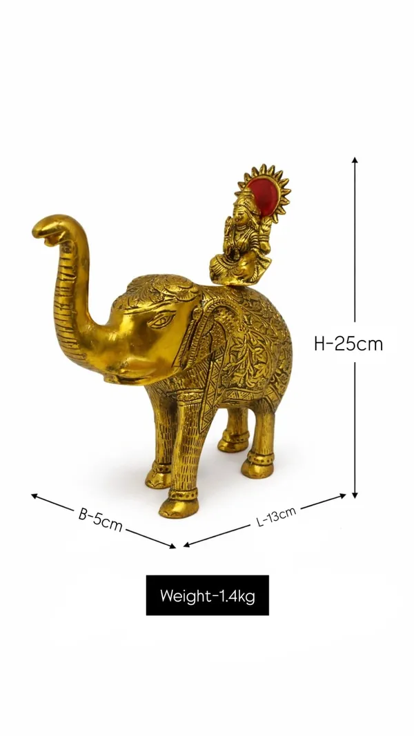 Brass_Lakshmi_Hathi_–_Vastu_Elephant_Idol_for_Wealth_&_Prosperity_||_Height:_25cm__Length:_13cm__Breadth:_5cm__Weight:_1.4kg