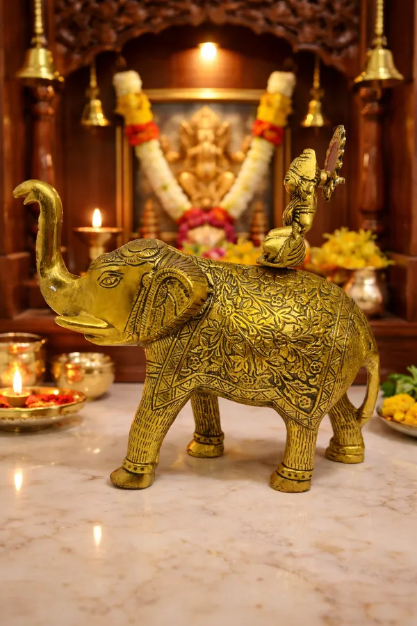 Brass_Lakshmi_Hathi_–_Vastu_Elephant_Idol_for_Wealth_&_Prosperity_||_Height:_25cm__Length:_13cm__Breadth:_5cm__Weight:_1.4kg