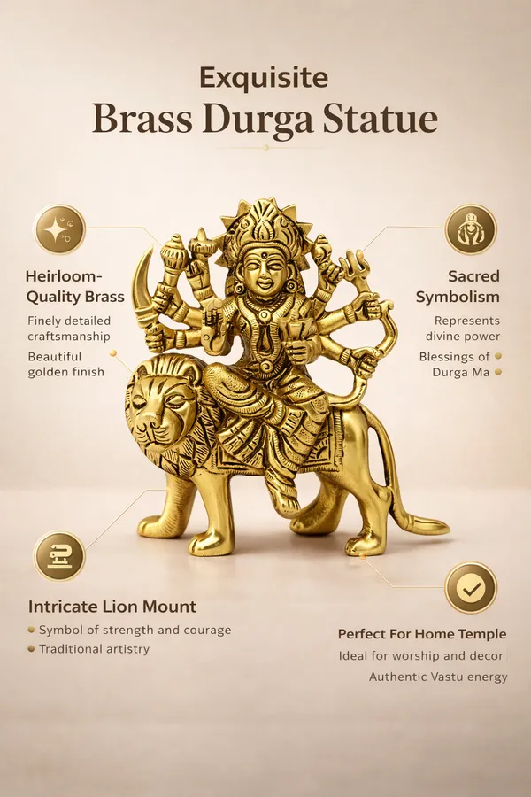 Divine_Goddess_Durga_Brass_Idol_on_Lion_|_Small_Decorative_Brass_Murti_||__Height-11CM_,Length-9cm_(Weight-790g)