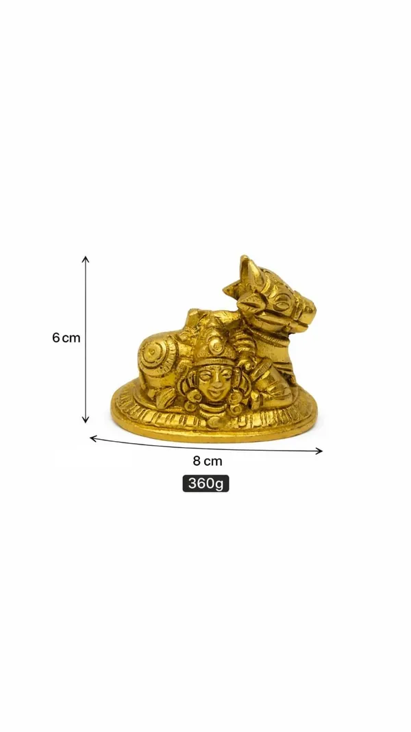 Divya_Nandi_Shiva_Aasan_Brass_Idol_–_Sacred_Shiv_Nandi_Murti_for_Pooja_&_Decor_||_Height:_6_cm__Length:_8_cm__Width:_5_cm__Weight:_360_grams