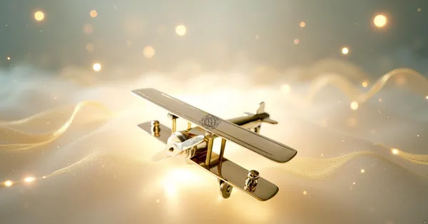 Golden_Antique_Brass_Aeroplane_Model_Showpiece_For_Table_Top,_Enhancing_Your_Decorative_Items_Collection