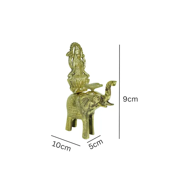 Golden_Brass_Mahalaxmi_On_Elephant_Idol_Lakshmi_Statue_For_Wealth,_Prosperity_&_Good_Luck_Hindu_Pooja_Mandir_Decor_For_Home,_Office,_Shop_&_Gifting