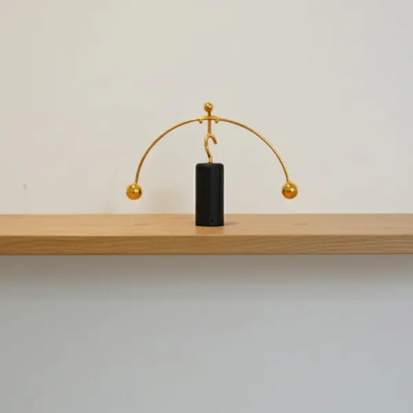 Black_&_Gold_Mini_Brass_Lady_Circus_Balance_Figurine_Showpiece