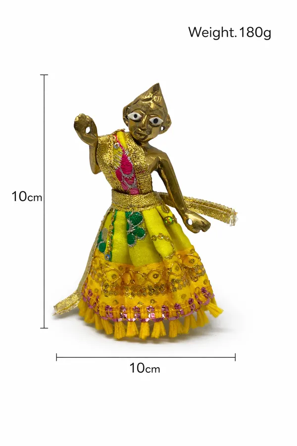 Laddu_Gopal_Ji_Nritya_Murti_with_Decorative_Dress_Brass_|_10_cm_|_180_g_|_Pooja_&_Home_Temple_Statue