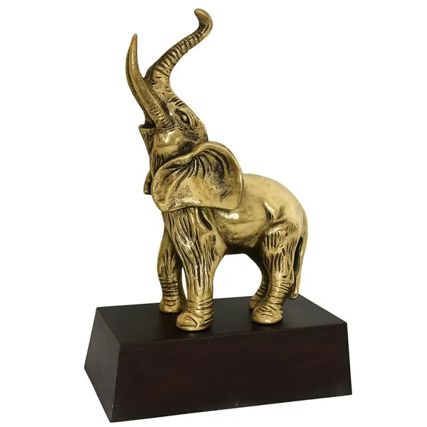 Golden_Metal_Elephant_Idol_-_Auspicious_Good_Luck_Showpiece_-_1.340_Kg_-_H_34.50_Cm,_L_23_Cm,_B_10_Cm_-_Home_Decor_Mandir_Pooja_Room_Gifting