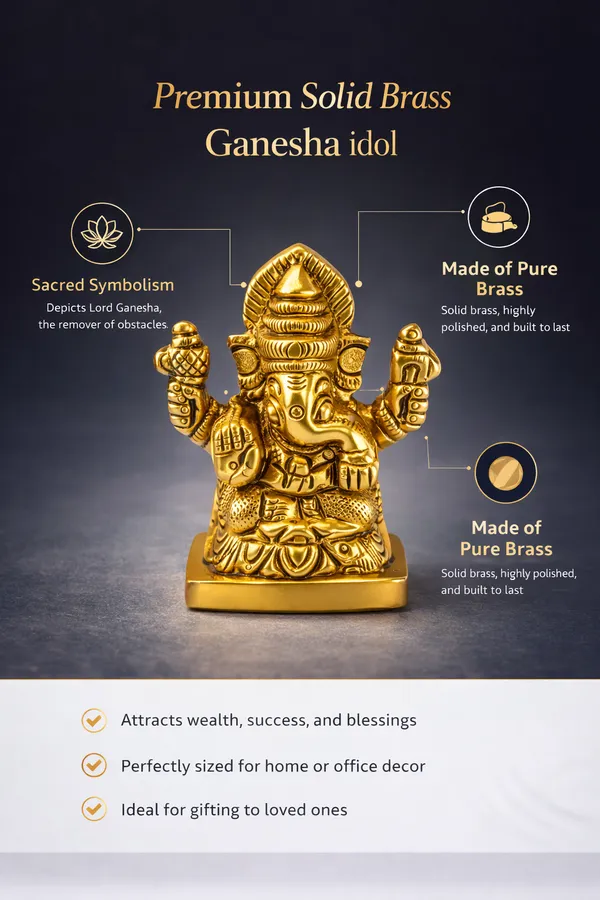 Mini_Brass_Lord_Ganesha_Idol_–_Golden_Finish_(6_cm)_||_Weight-122g
