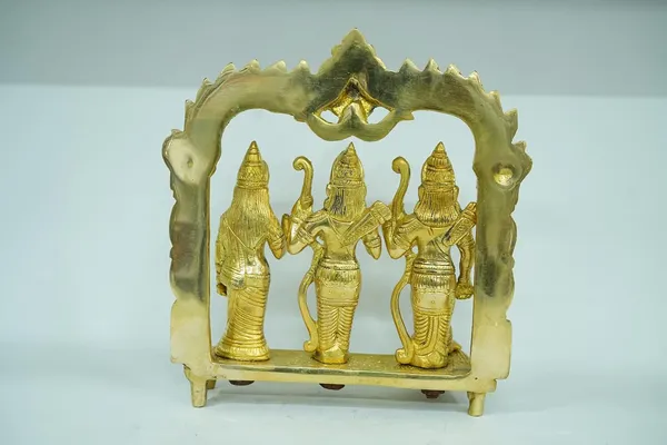 Golden_Brass_Ram_Darbar_Idol_Statue_Lord_Ram,_Sita_&_Laxman_Pooja_Showpiece,_525G,_H-11Cm,_W-10Cm