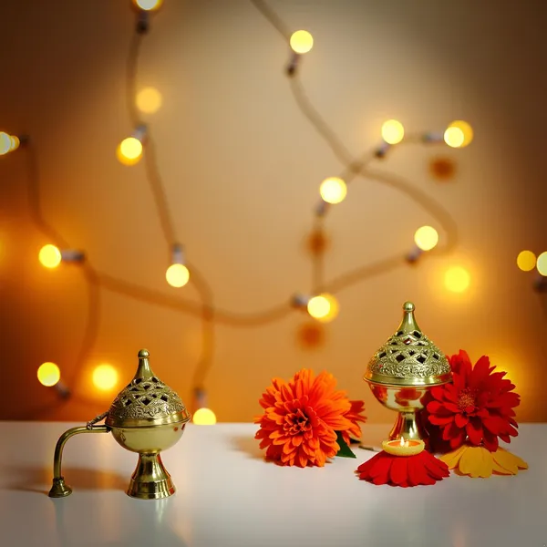 Golden_Brass_Dhoop_Dani_With_Handle,_Traditional_Sambrani_Burner_&_Incense_Holder_For_Puja,_Meditation_&_Home_Fragrance,_Decorative_Brass_Loban_Dani_With_Carved_Lid