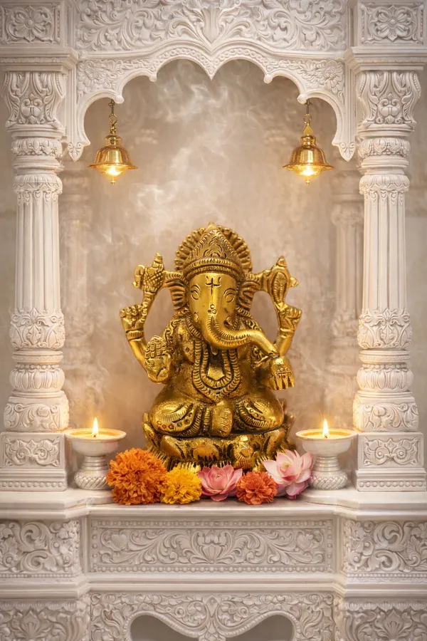 Raha_Decor_DivineCraft_Pure_Brass_Lord_Ganesha_Idol_for_Home_&_Office_||_Height:_10cm__Length:7cm__Width:6cm_(Weight-730grams)