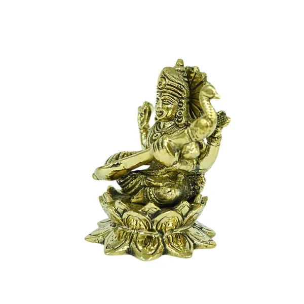 Golden_Maa_Saraswati_Brass_Statue,_Religious_Idol,_Goddess_Figurine,_Brass_,_Traditional,_Temple_Decor,_Handcrafted,_11Cm_X_8Cm,_For_Home_Mandir,_Study_Room