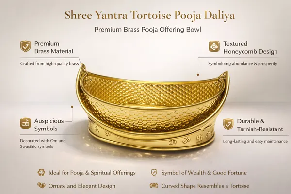 Shubh_Ardh-chandra_Brass_Pooja_Daliya_|__Available_in_20cm_(weight-300g)_&_25cm(weight-400g)