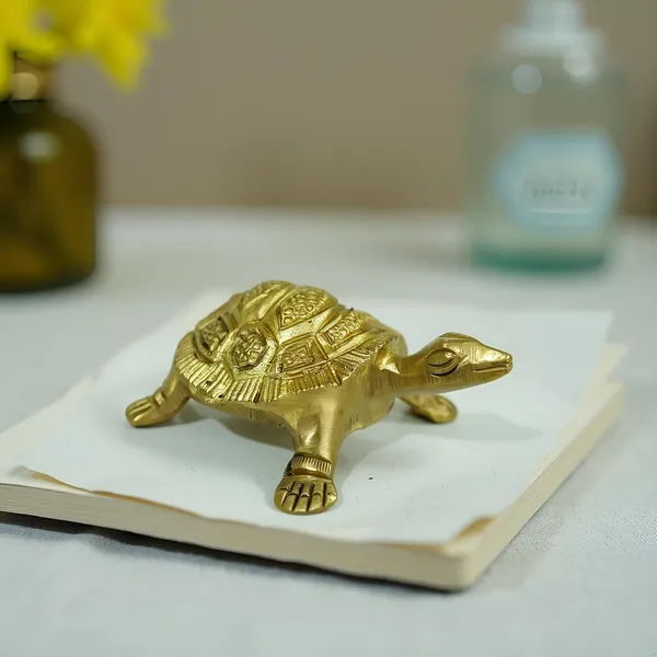 Golden_Brass_Tortoise_Kachua_For_Vastu_&_Home_Decor_Brass_Turtle_Showpiece_For_Good_Luck_||_height-3cm,_length-6cm,_width-4cm