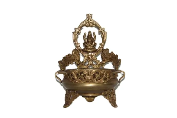Golden_Brass_Urli_With_Lakshmi_Idol_Handcrafted_Traditional_Decorative_Bowl_For_Home_Decor,_Mandir,_Pooja,_Weddings_&_Festive_Decoration_17_Cm_Dia_X_23Cm_X_30Cm_H,_3285G
