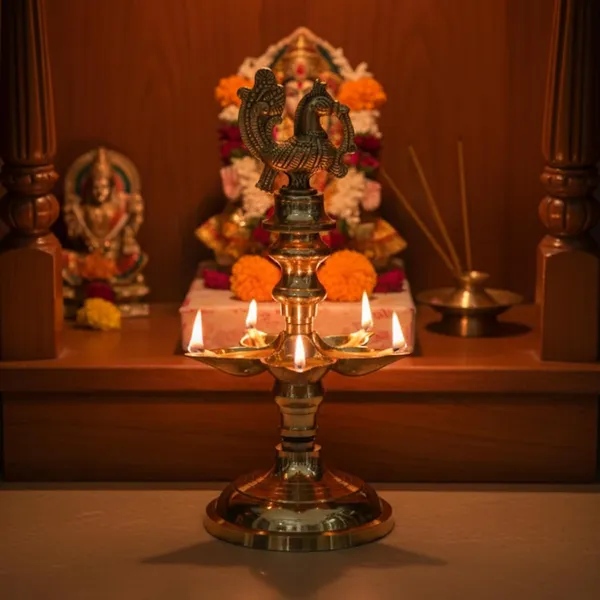 Golden_Metal_Aarti_With_Panchmukhi_Diya_Diwali_Decoration_Pooja_Puja_(H-30Cm,_W-13Cm,_1282G)