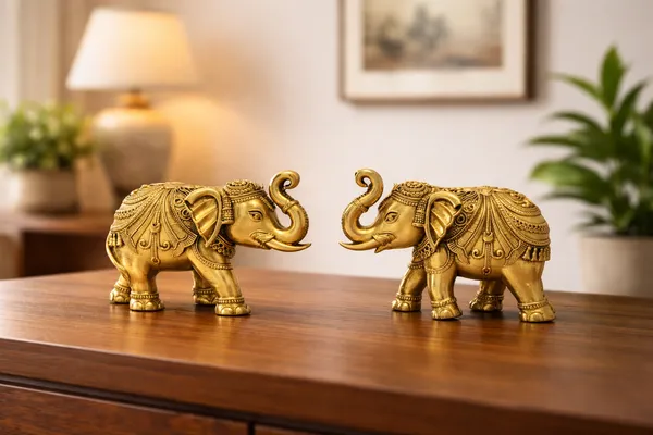 brass_elephant_pair_showpiece_set_home_decor_|_2_pcs_|_weight-180g_or_440g