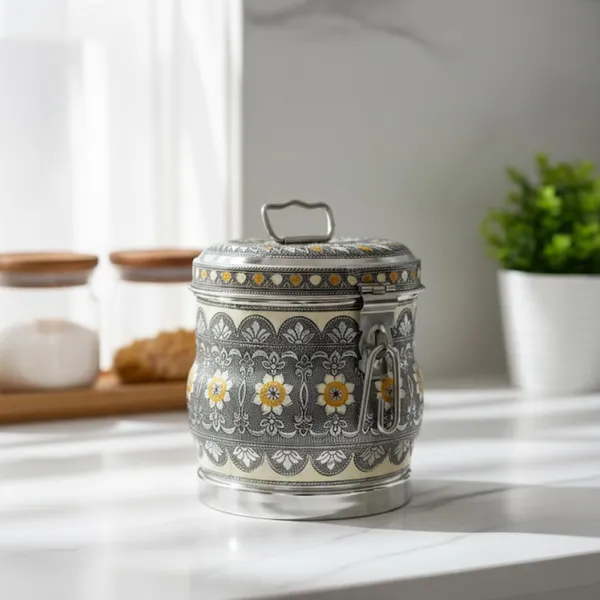 Golden_Embossed_Design_Brass_Container_For_Kitchen_Storage_Multipurpose_Box_With_Lid_(H-20Cm,_Dia-18Cm)