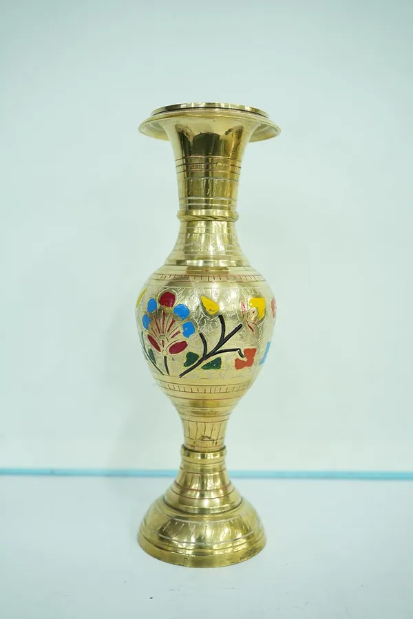 Golden_Flower_Pot_Multipurpose_Decorative_Showpiece_Vase_Brass_(L-30Cm,_Dia-10Cm,_825G)
