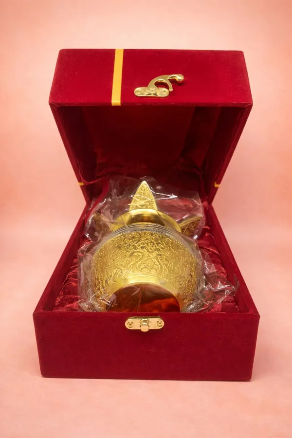 Brass_Kalash_Decorative_Golden_Lota_Pooja_Kalash_Tumbha_with_Enamel_Design_Handcrafted_for_Festival_Mandir_Decor_Height_16_cm_Weight_812_g